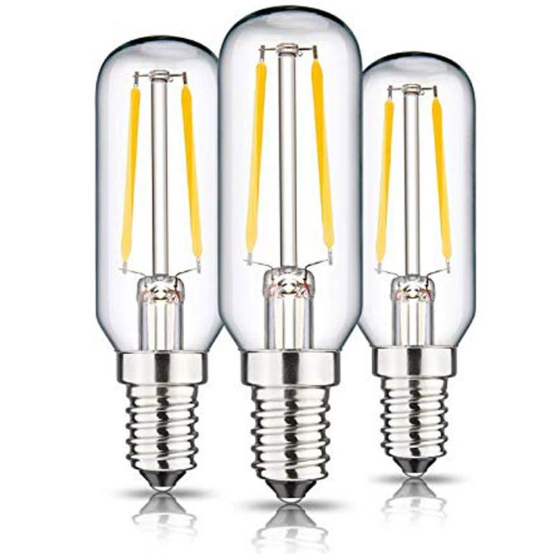 Bulbs Cooker Hood Bulb SES Edision E14 T25 LED 20W 40W Incandescent Replacement Filament Light
