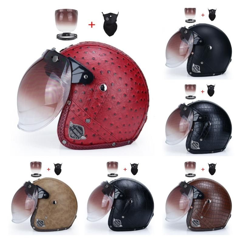 Motorcycle Helmet Full Face Predator Single Len Dual Visor Casco Capacete  Moto Predator Helmets Motorbike