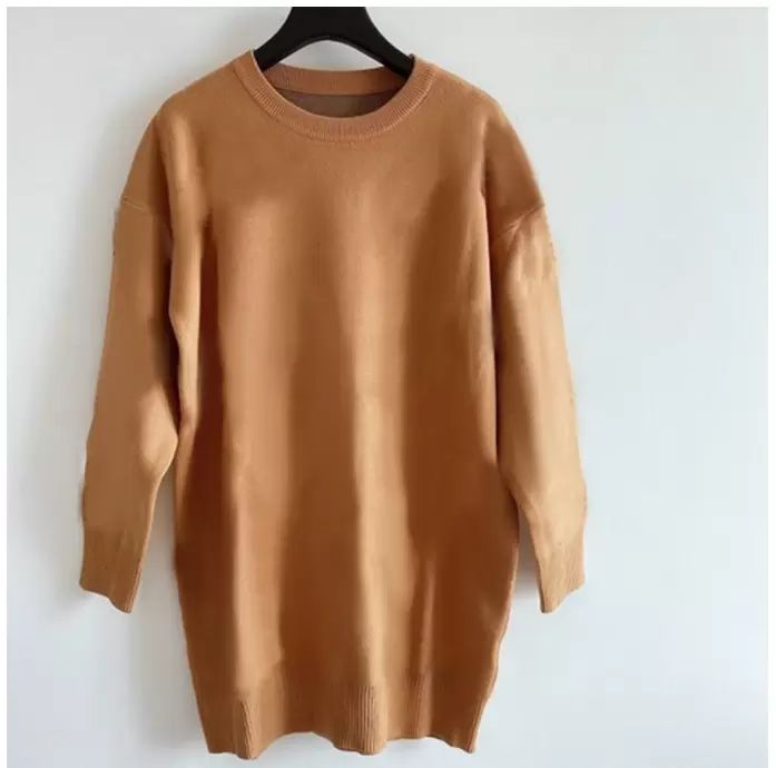 2021 свитер Женская осенью вокруг шеи полосатая мода с длинным рукавом Женщины высокого класса Жаккардовый кардиган вязание печатания буква шерстяные свитера