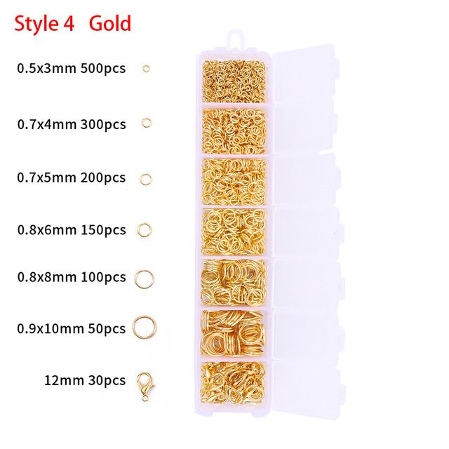 Kleur: Style4 GoldSize: Box 3.3x15.5cm