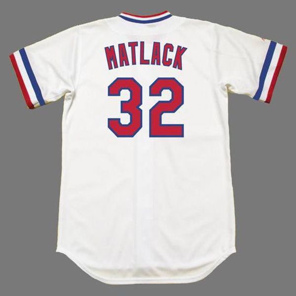 32 Jon Matlack 1982 White
