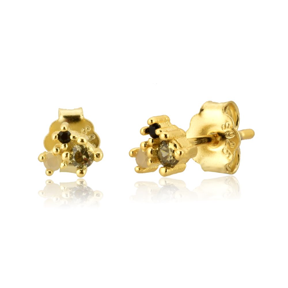 Gold Stud Earring