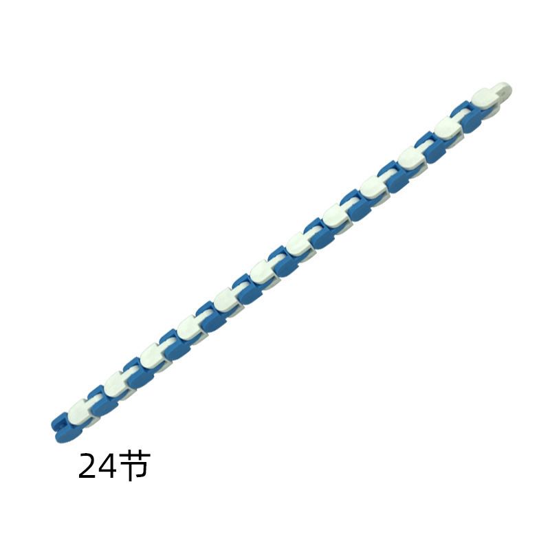 24 секционная цепь (белый и синий)