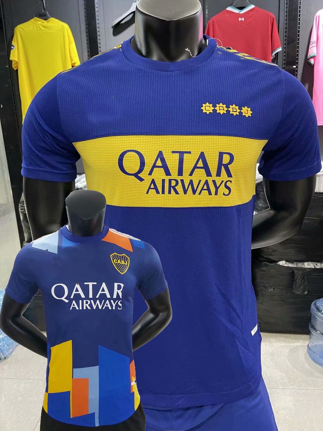 Football Jersey Maillot Boca Junior 2020 2021 Boca Jr Uniforme
