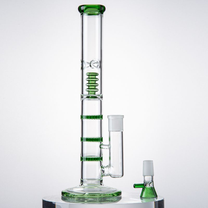 Green Bong+Glass Bowl