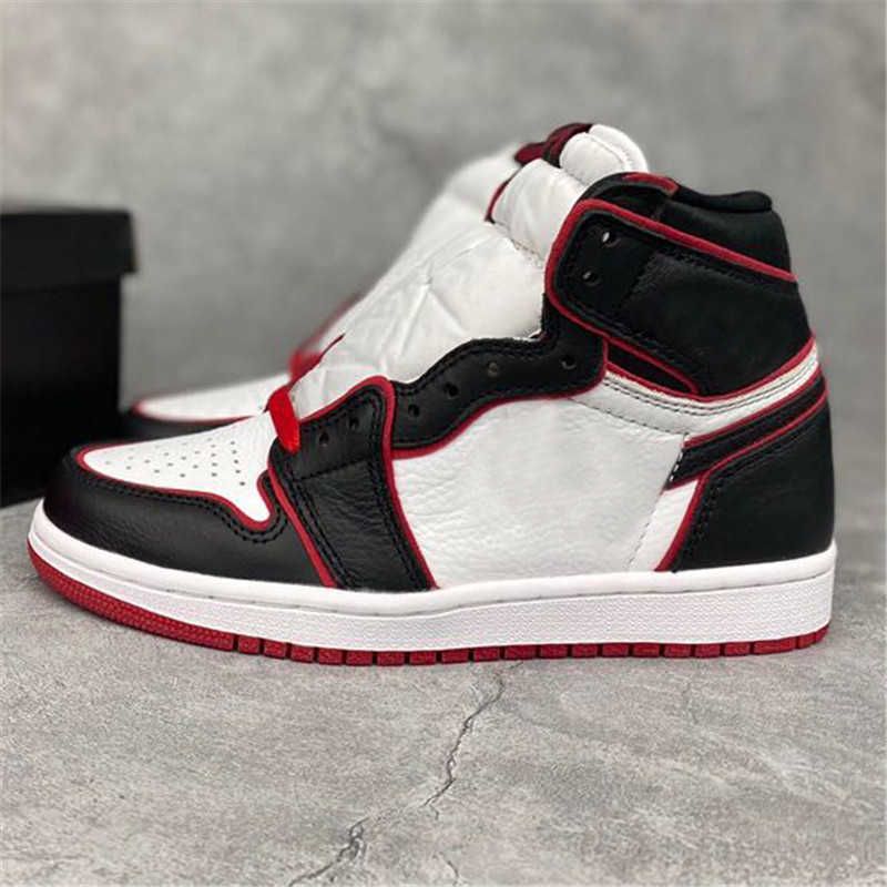 Mens Basketball Shoes 1s High Obsidian 