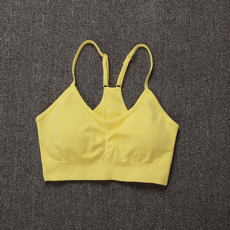 Soutien-gorge jaune