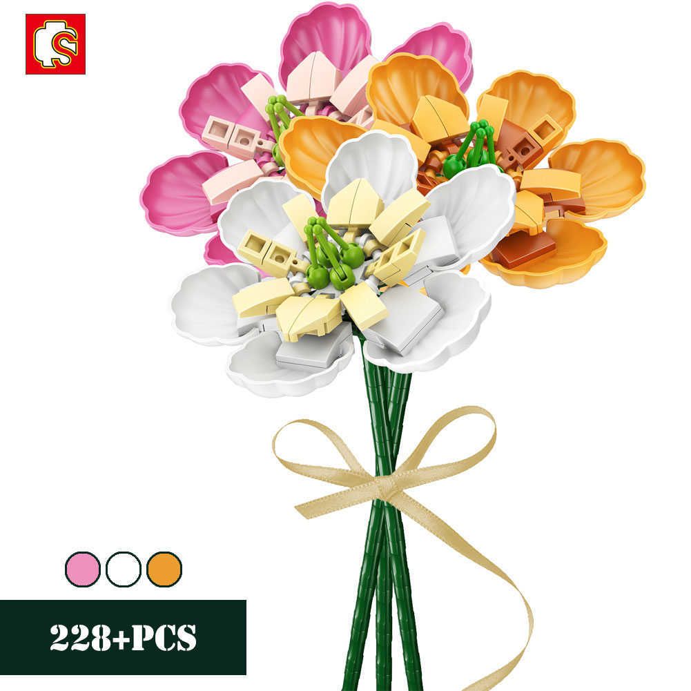 Fleurs 228 pcs-no box fleurs bouqu