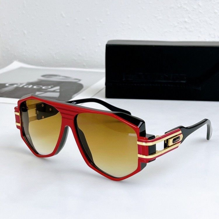 Red Black Frame Gradient Brown Soczewki