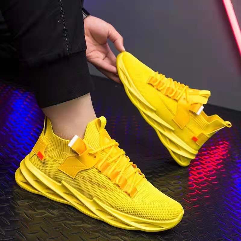 2021 Thriller Heren Gym Running Schoenen Lente Blade Mesh Ademend Vliegende  Geweven Sport All Match Rubber Antislip Casual Sneaker Van Thriller_shop,  19,83 € |DHgate