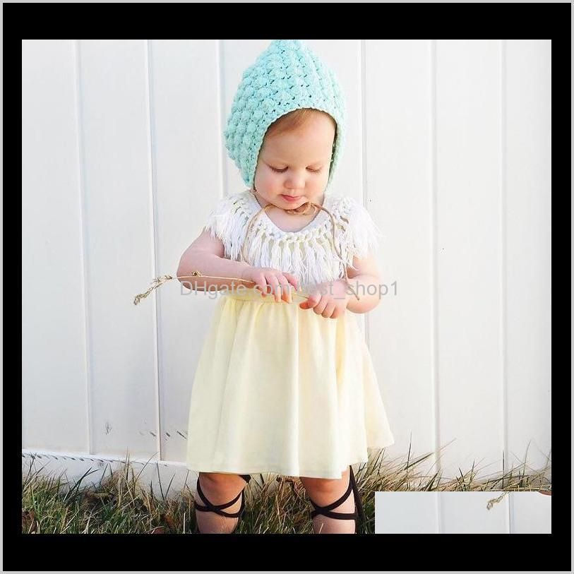Compra Bebé, Entrega De Maternidad Entrega 2021 Vestidos De Verano Para Bebé  Sin Mangas Tassel Casual Niños Cotton Soft Cotton Vestido Boutique Girls  Ropa H4WPU Barato | Entrega Rápida Y Calidad | Es.Dhgate