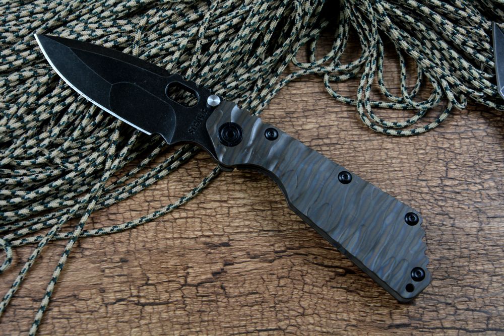 Drop point blade