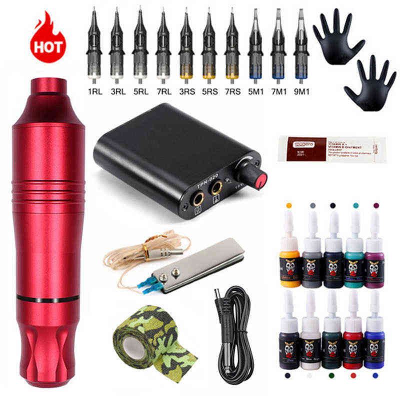 Kit de tatouage rouge