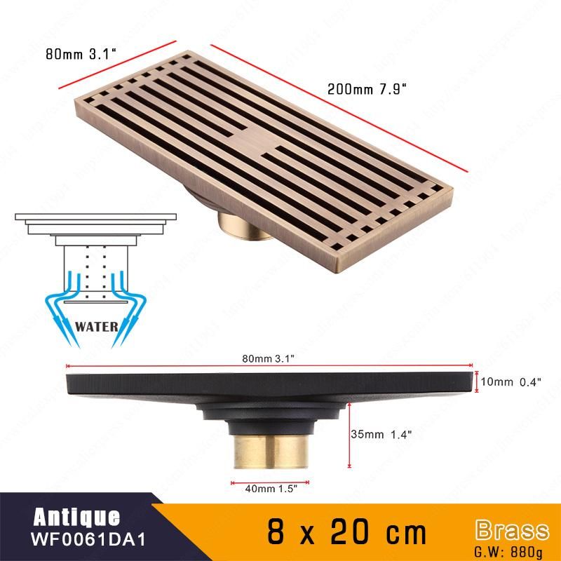 8x20cm Antik 61DA1