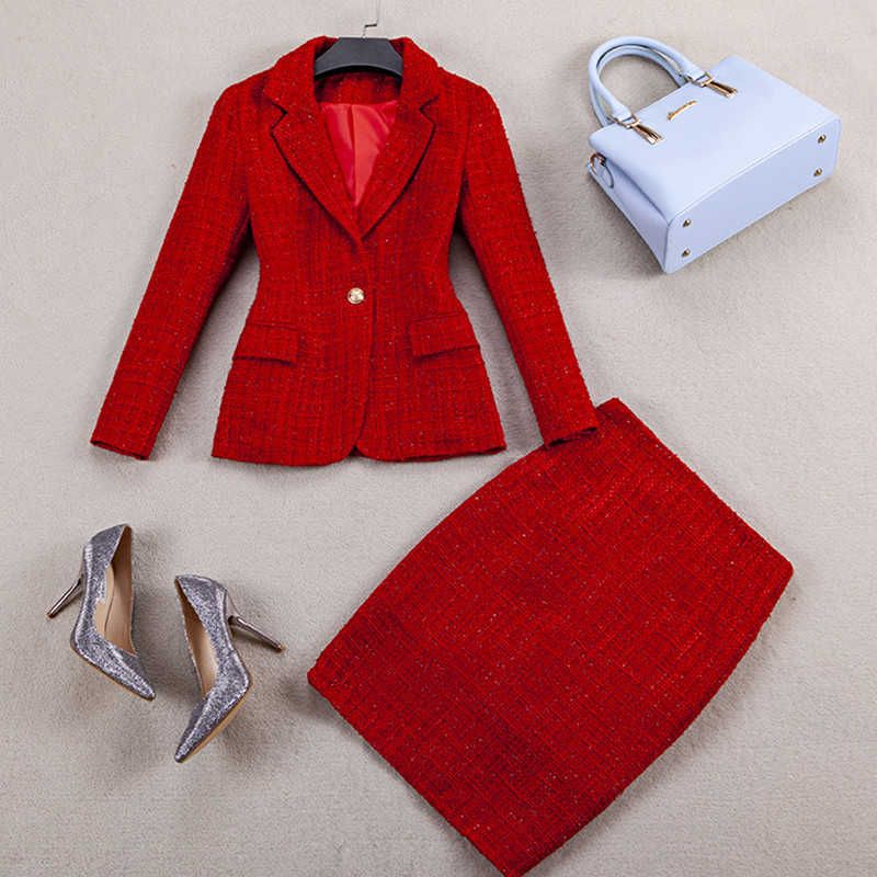 Red Jacket Skirt