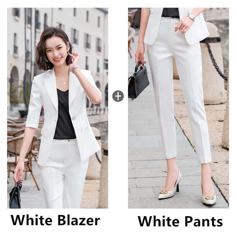 Manteau blanc et pantalon