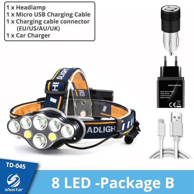 8LED-Without batteryr-Package B