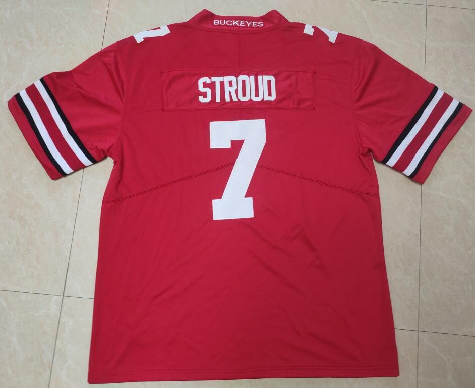 #7 C.J. Stroud Red