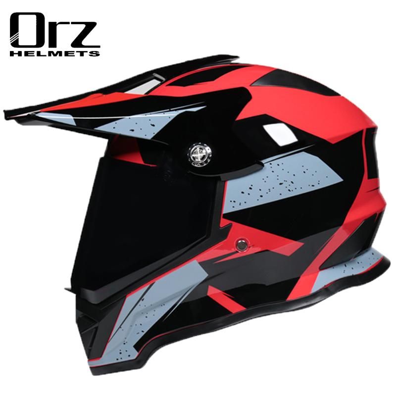 Motorcycle Helmets ORZ Helmet Men 
