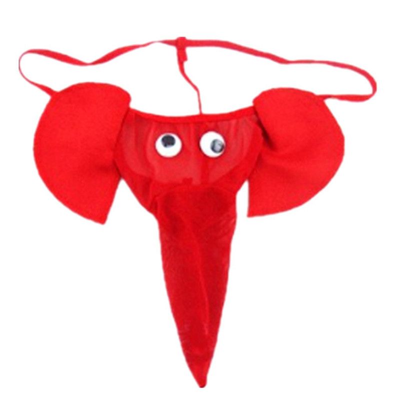 Elephant Men Thong Bulge Homme Sexy Penis Pouch Funny Underwear Animals Design Male Sex G Strings Elephant Men Thong Bulge Homme Sexy Penis Pouch Funny Underwear Animals Design Male Sex G Strings