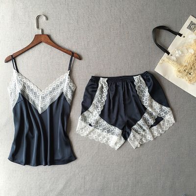 Conjunto azul escuro