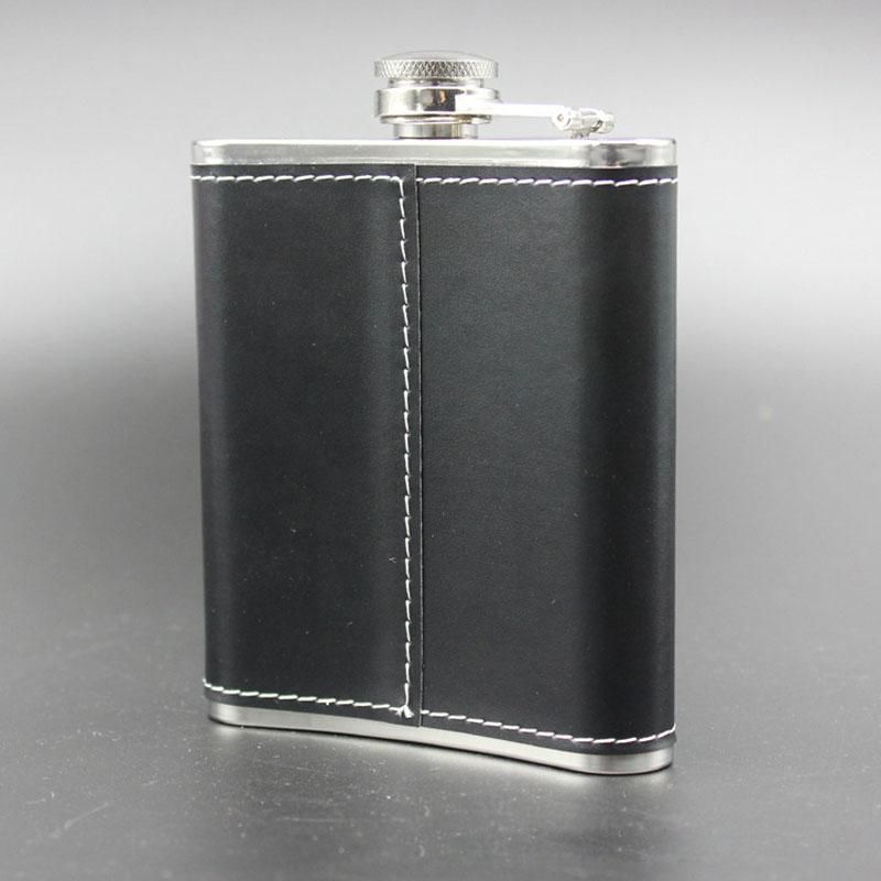 Stainless Steel Flagon Funnel Mini Hip Flask Wine Whisky Bottle Mug Cup Q