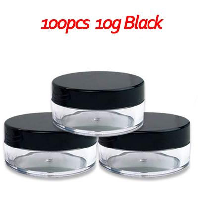 100 stks Black Jar