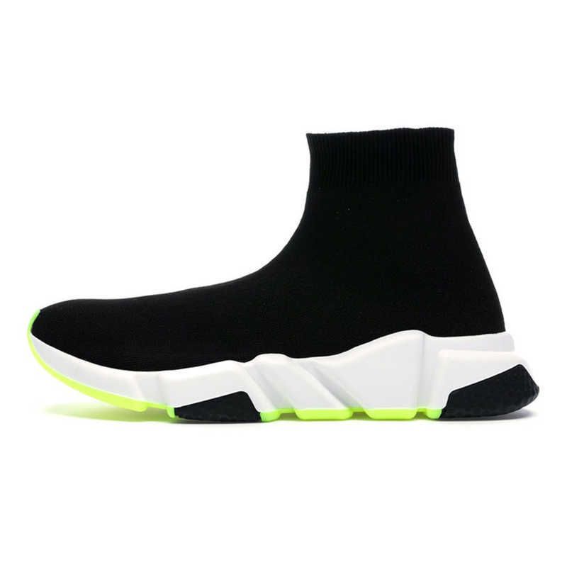 Koop GoedkopeWandelschoenen In Bulk Van Chinese Dropshipping Leveranciers,  2021 Sok Schoenen Mannen Dames Graffiti Chaussette Triple Black White Clear  Sole Beige Glitter Volt Mode Outdoor Heren Tennis Schoen Platform Online  Tegen Een