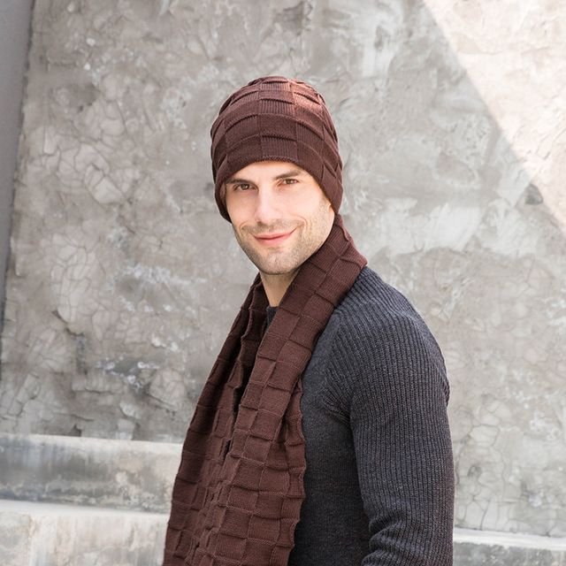 Scarf Hat brown