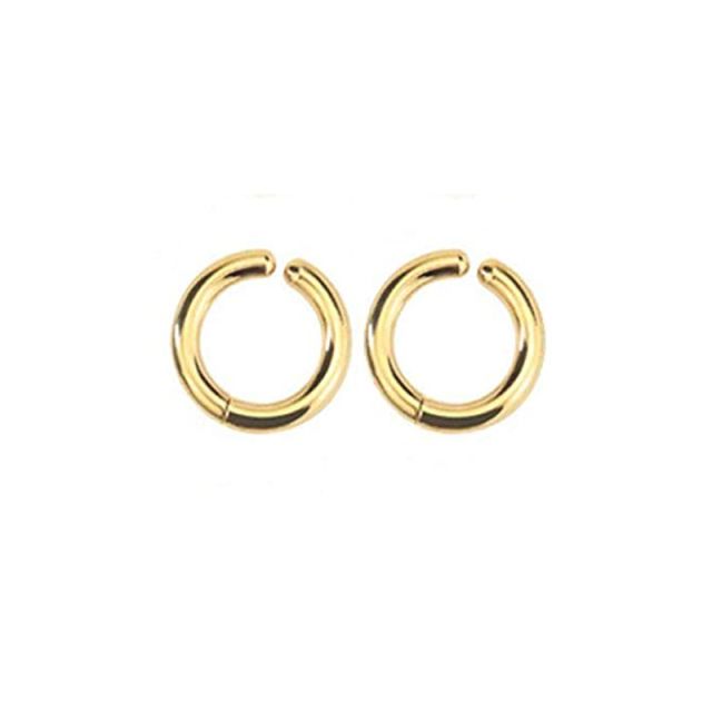 Metal Color:C-Gold-10MM-1pairs