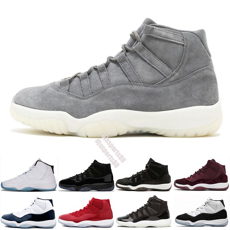 Compra Nike Air Jordan 11 11 Hombres Cesta Zapatillas De Bolas 11s High  Sports 25th Anniversary Legend Blue Spack Atasco Concord 45 Zapatillas De  Deporte Para Hombre BRED Barato | Entrega Rápida