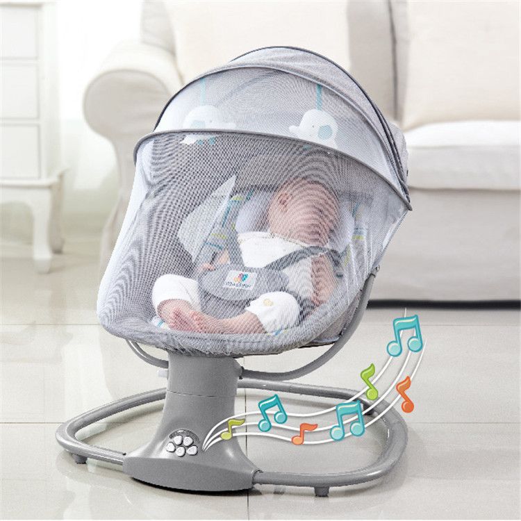 Tulipanes piano intelectual Cunas De Bebé Silla Mecedora Eléctrica Nacidas Cuna De Cuna Para Dormir  Niño Comfort Sillas Reclinación Para Bebés 0 3 Años De 164,24 € | DHgate