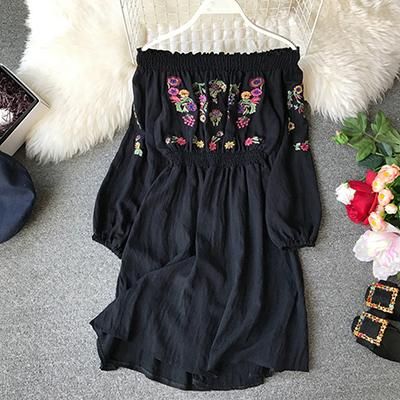 embroidery dress