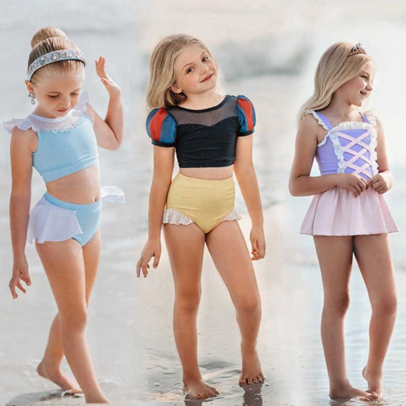 140センチかわいい！女の子水着