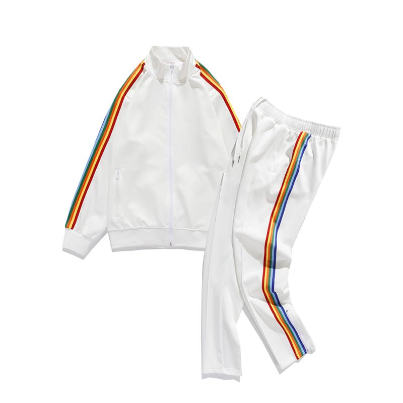2021 Fashion Rainbow Sportswear Mens 