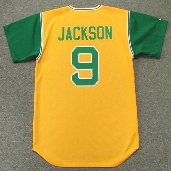 9 Reggie Jackson 1969 Amarelo