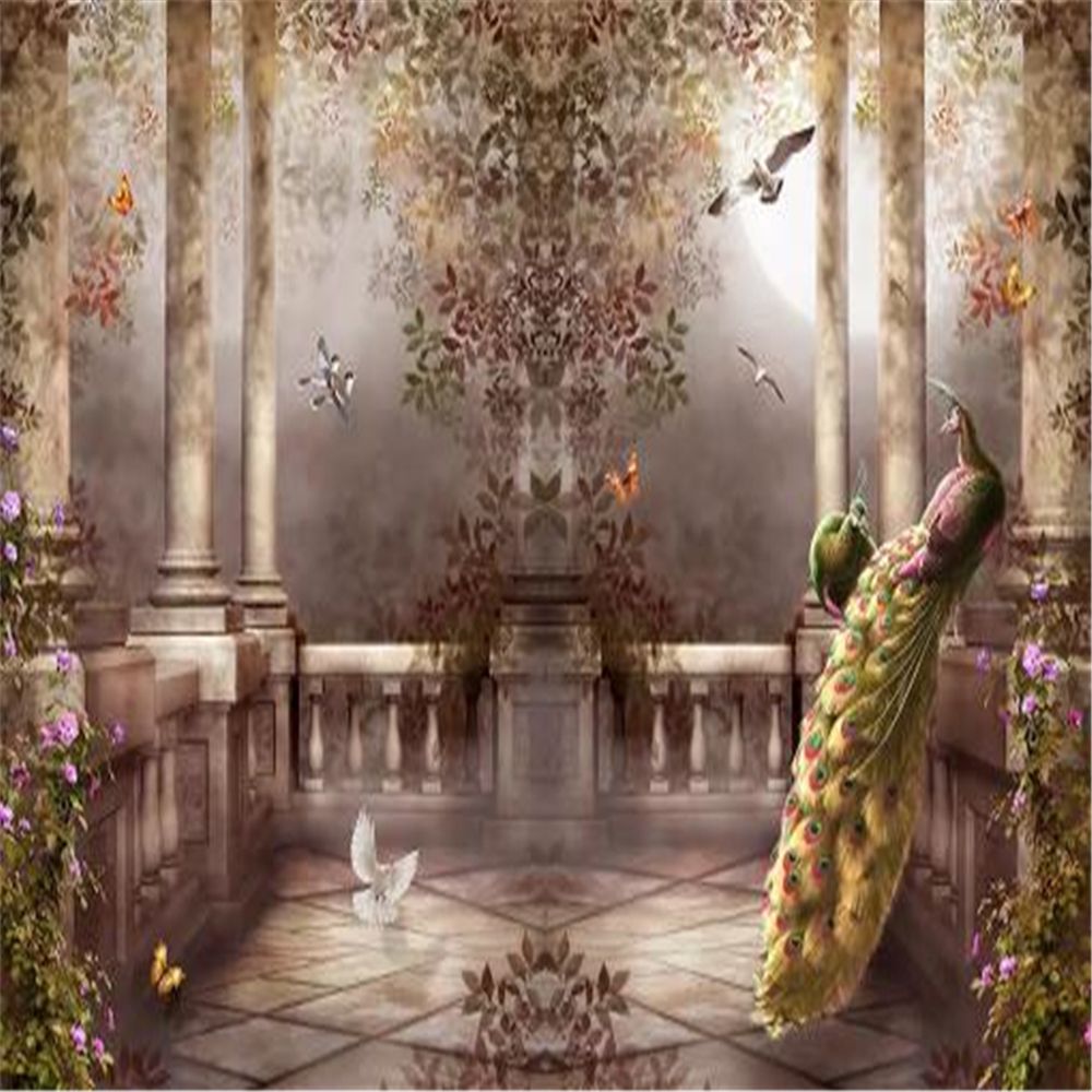 3d Mural Wallpaper European Garden Rococo Roman Column Stereo Oil Painting Living Room Bedroom TV Background Wall Wallpapers 3d Mural Wallpaper European Garden Rococo Roman Column Stereo Oil Painting Living Room Bedroom TV Background Wall Wallpapers