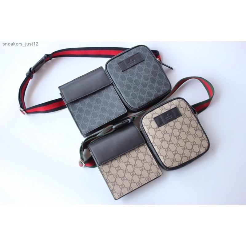 Idool Durf Buigen 450956 Gucci schoudertassen man lederen aktetassen handtas bolsas messenger  mannen Crossbody tas