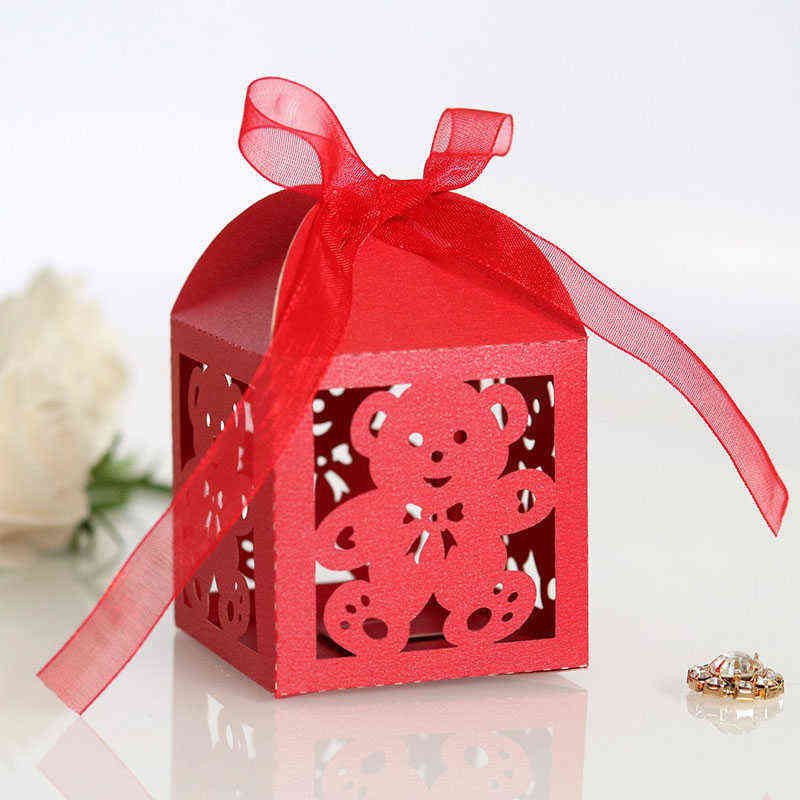 Rood-5x5x8cm