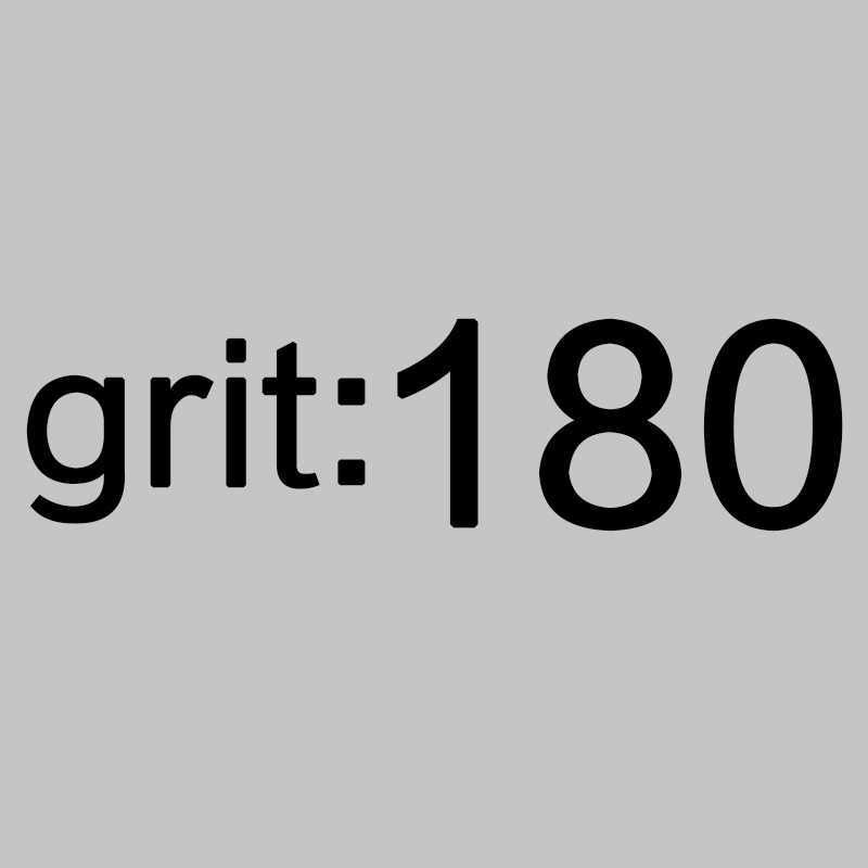 1 pezzi Grit 180.