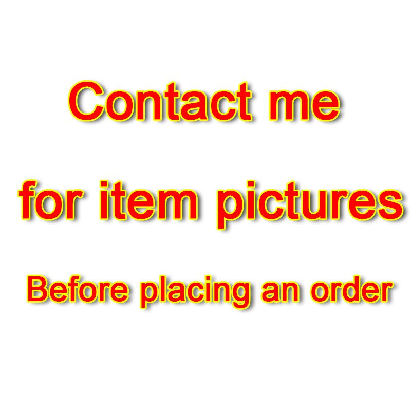 Contact me for item pics