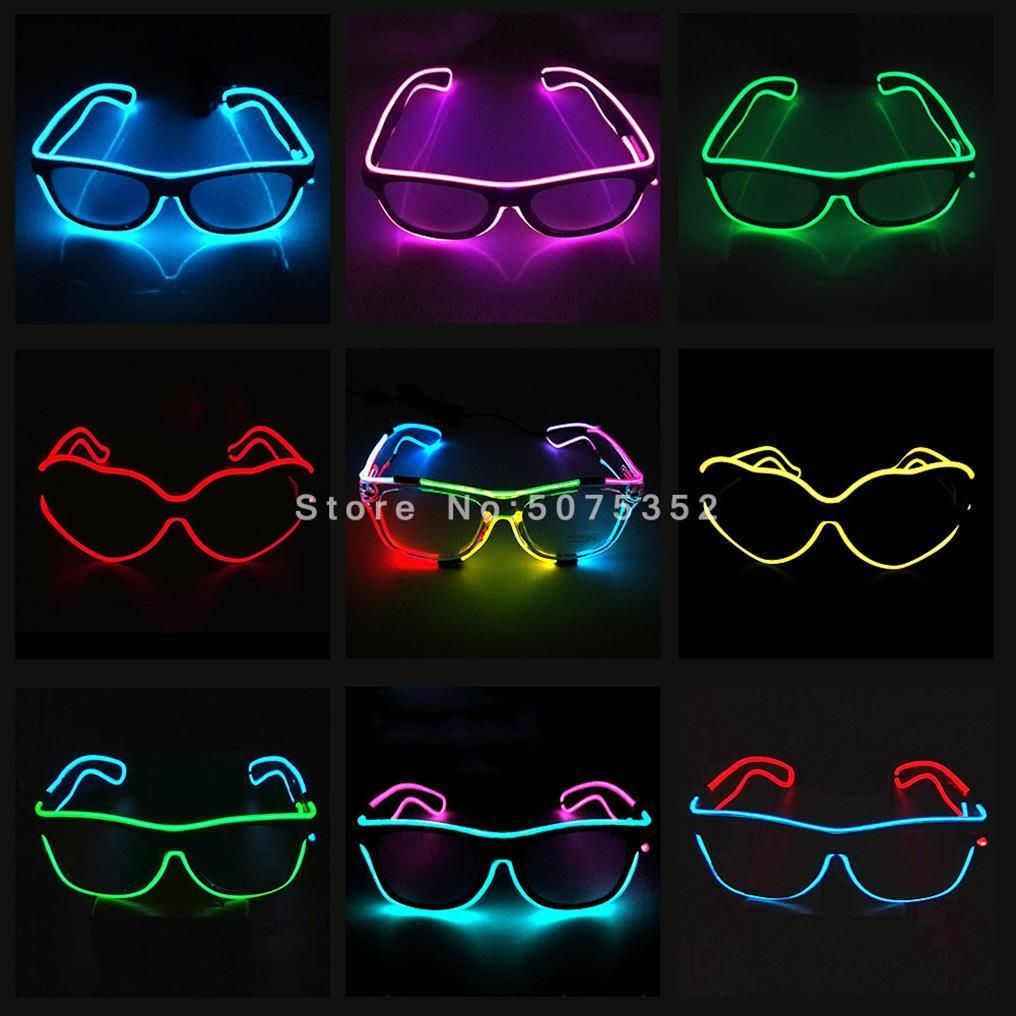 Compre Fiesta De Bodas LED Gafas Forma De Corazón Neón Gafas De Sol  Cumpleaños Rave El Brillante Sol Para Hombres Ropa De Baile A 15,8 € Del  Watermen01 | Es.Dhgate.Com