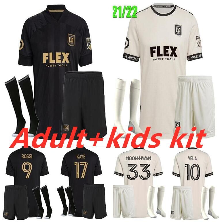 2021 2022 La Lafc VELA Soccer Jersey BLESSING 21 22 Rossi Kaye