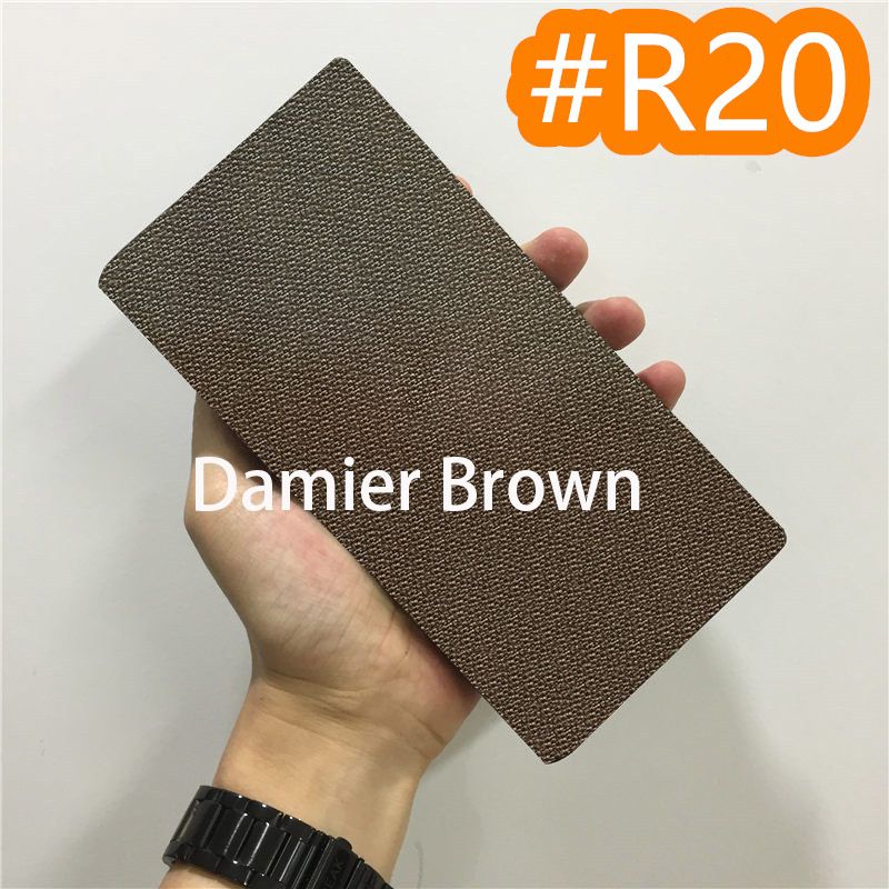 R20 Damier Brown Fold