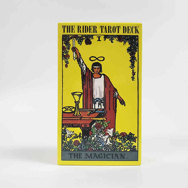 Boîte jaune Tarot Tarot