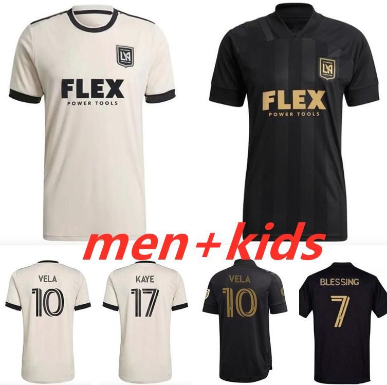 21/22 Los Angeles FC Jerseys 2021 LAFC Carlos Vela Inter Miami Beckham  Black Football Camisa La Galáxia Chicharito Homens + Kid Kit Uniforme De  $86,82