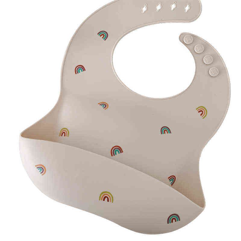 Rainbows Baby Bib.