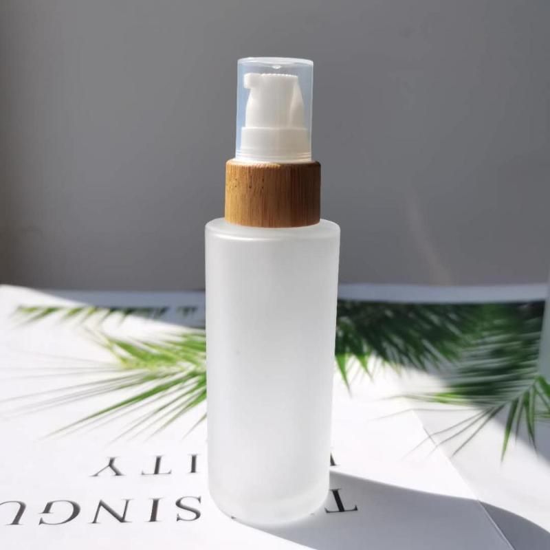 30ml(140pcs) lotion cap Glass and bamboo