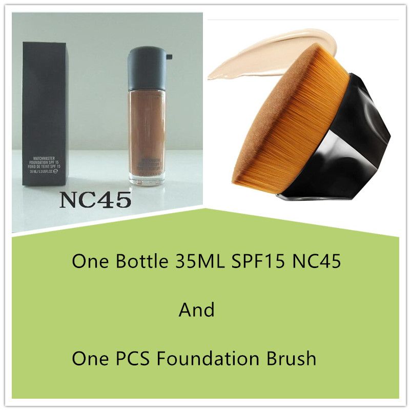 NC45 + Foundation Brush