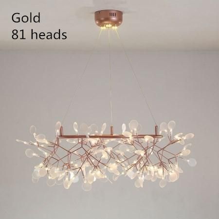 Gold 81 heads Warm White